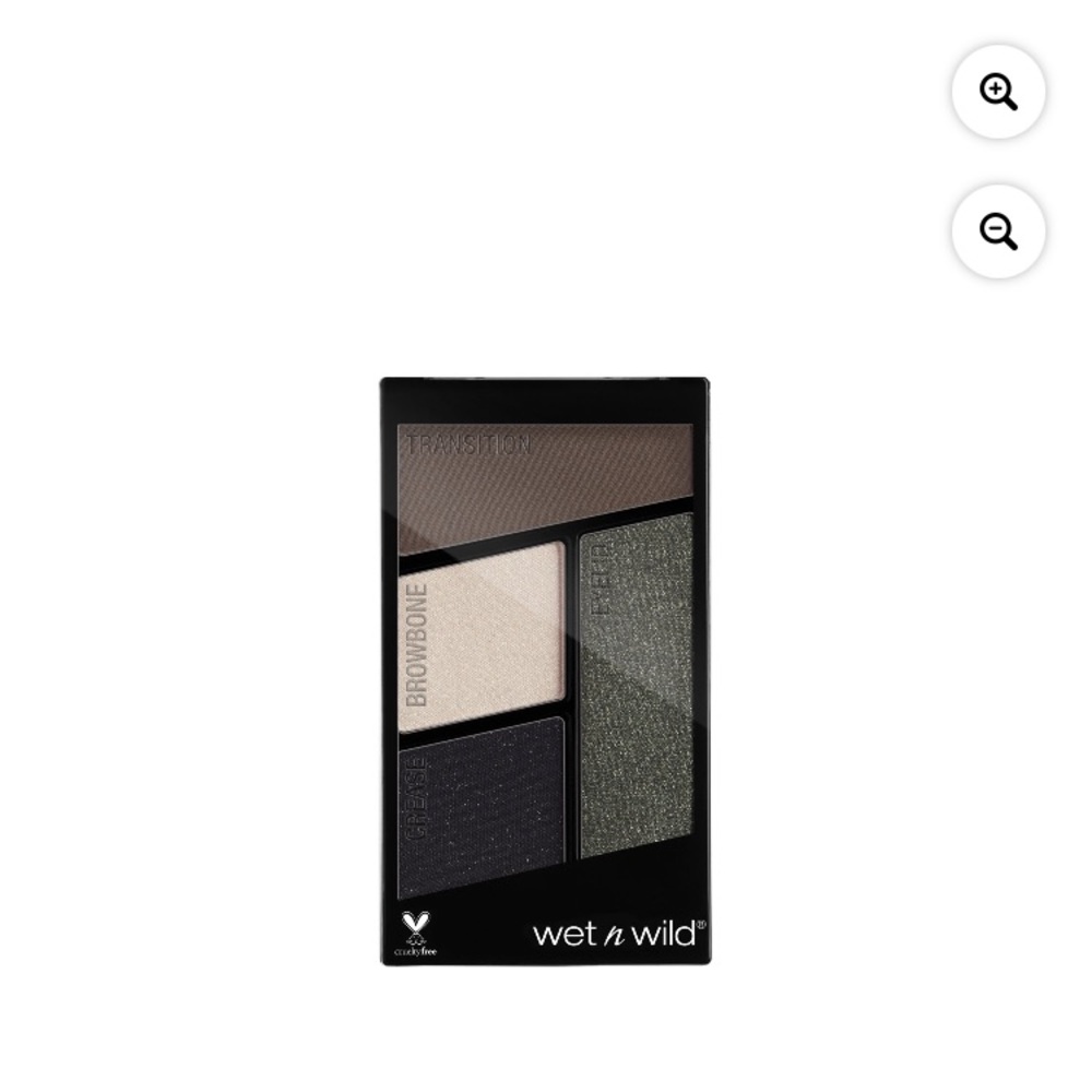 Wet n Wild Eyeshadow Palette - Black, Cream, Gray 338 Lights Out